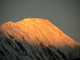 08 La Grande Barriere and Tilicho Peak Close Up At Sunrise From Manang